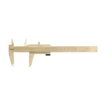 Accud Vernier Caliper 150mm 0.05mm Accuracy 0.05mm Graduation Copper Non-Magnetic - image 01
