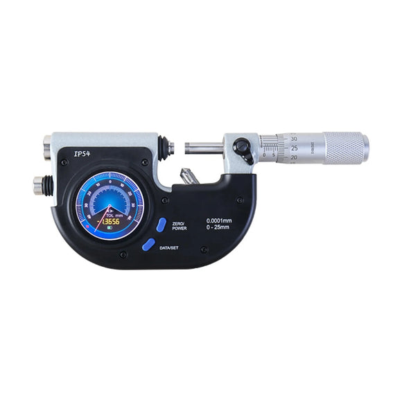 Accud Digital Micrometer 25-50mm 0.002mm Graduation 3µ Accuracy Wireless - image 01