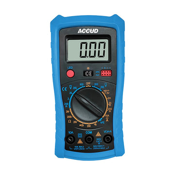 Accud Digital Multimeter 9V Bat. 2.8V 10Amp 600V - image 01