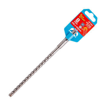 Tork Craft Drill Bit SDS Plus Cross Head Rebar 8mm X 142mm X 210mm - image 01
