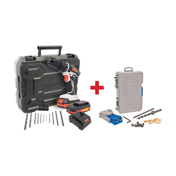 Tork Craft Impact Drill Driver With Free Kr R3-INT TC20030 - image 01