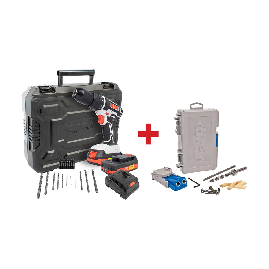 Tork Craft Impact Drill Driver With Free Kr R3-INT TC20030 - image 01