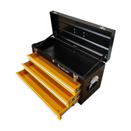 Tork Craft Top Box Empty 3 Drawer & Top Tray 600x250x320mm Track Box 2.0 Tool Box - image 01