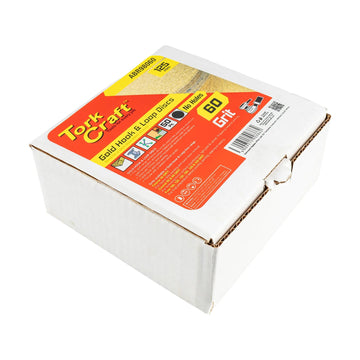 Tork Craft Gold Disc 60 Grit 125mm Without Hole Hook And Loop 50 pieces - image 01