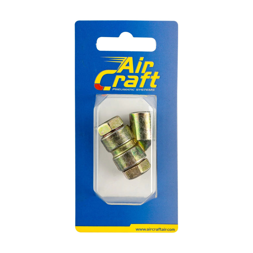 AirCraft Tyre Chuck Dual Head 1/8' 2-Way 1Pc Carded - image 01