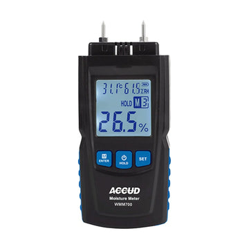 Accud Wood Moisture Tester 0-40% Range 2% Accur 0.5% Resolution - image 01