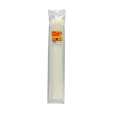 Tork Craft Nylon Cable Ties 8.8mm X 610mm White 50pc - image 01