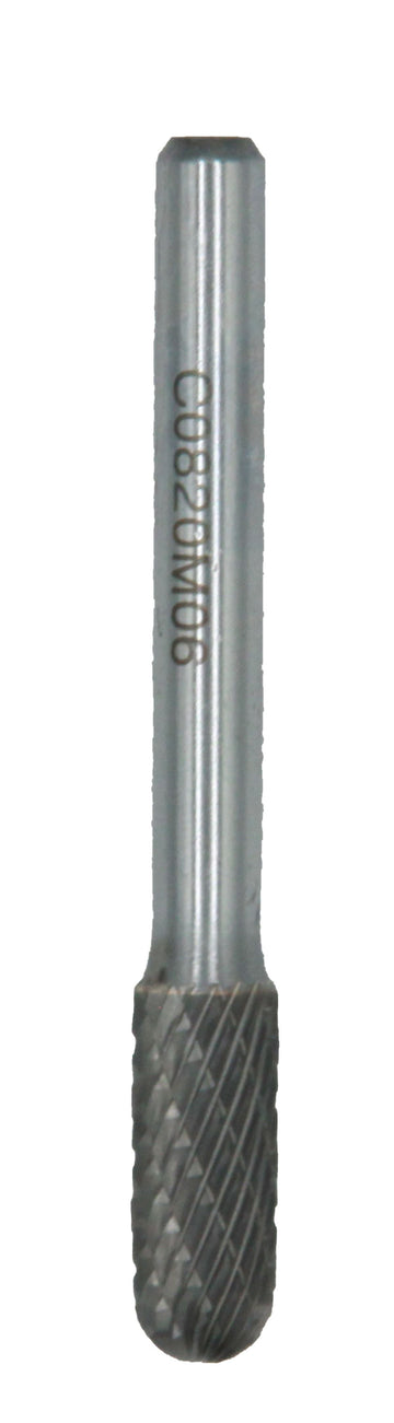 Fox Burr TCT Cylinder Ball Nose 8X20X6mm FOX-C0820M06 in Tools