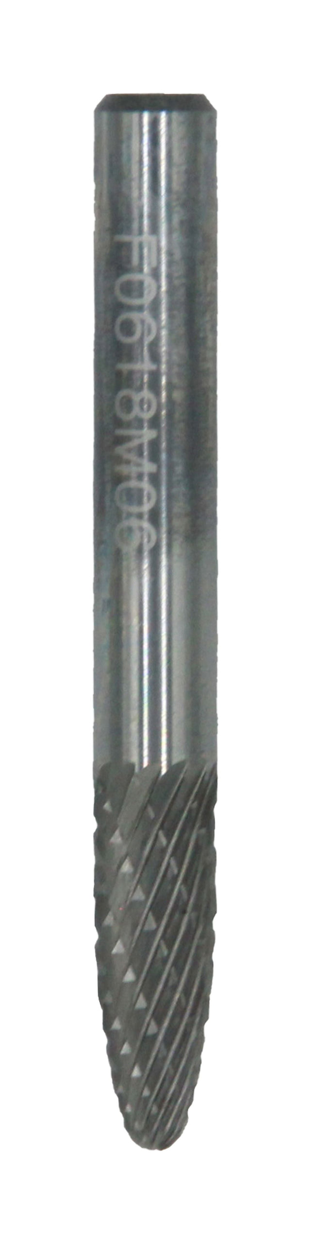 Fox Burr TCT Ball Nosed Tree 6X18X6mm FOX-F0618M06 in Tools