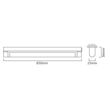 Eurolux Undercounter Light LED 13w White 4000K - image 01