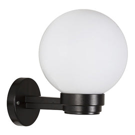 Eurolux Bowl Fitting Outdoor 200mm Wall Mount Opal in Electrical & Lighting,Lighting,Exterior Lighting