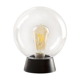 Eurolux Outdoor 200mm Bowl Fitting Surface Mount Clear - image 01