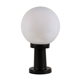 Eurolux Outdoor 200mm Bowl Fitting Pillar Mount Opal in Electrical & Lighting,Lighting,Exterior Lighting