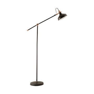 Radiant Floor Light Steel Black & Copper 1xE27 - image 01