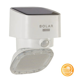 Eurolux Solar Wall Light Mars2 & Sensor White - image 01