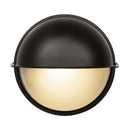 Eurolux Round Bulkhead Large Eyelid 240mm Black 1x100w - image 01