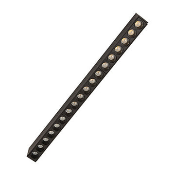 Eurolux Magnetic Track Spotlight LED 18x1w Black 3000K Dimmable in Electrical & Lighting,Lighting,Interior Lighting