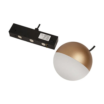 Eurolux Magnetic Track Pendant LED 10w Gold/White 3000K Dimmable - image 01
