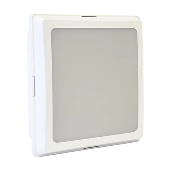 Eurolux ABS Square Bulkhead White 1xE27 - image 01