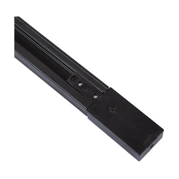 Eurolux 3-Wire 1M Track Black Incl. Ending Plug & Power Connector - image 01
