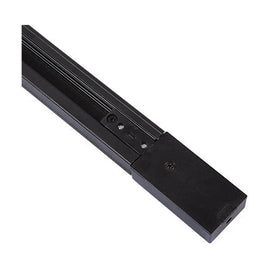 Eurolux 3-Wire 2M Track Black Incl. Ending Plug & Power Connector - image 01