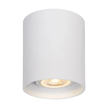 Eurolux Ceiling Surface Mount Downlight Sand White GU10 1x50W - image 01