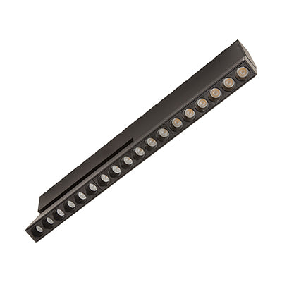 Eurolux Magnetic Track Spotlight LED 18x1w Black 3000K Dimmable in Electrical & Lighting,Lighting,Interior Lighting