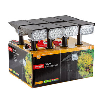 Eurolux Solar Garden Spotlight 3w RGB 1Pc - image 01