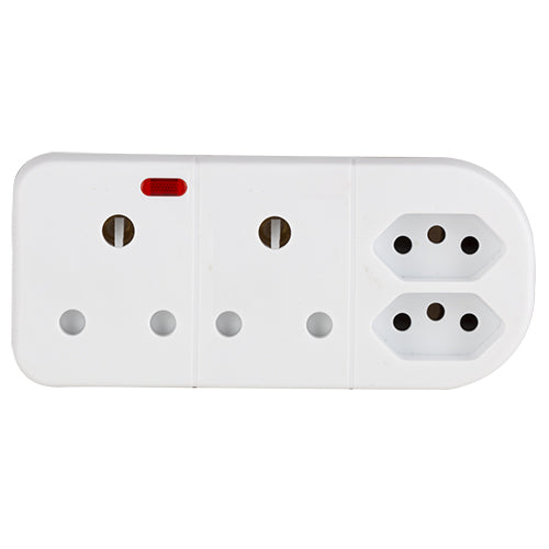 Eurolux 4 Way Adaptor Normal in Electrical & Lighting,Electrical Accessories,Multiplugs & Extension Cords