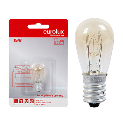 Eurolux Pygmy Oven Lamp 15W E14 2700K Single Blister in Electrical & Lighting,Lighting,Globes & Tubes