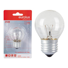 Eurolux Oven Lamp Golfball E27 25W Blister Single in Electrical & Lighting,Lighting,Globes & Tubes