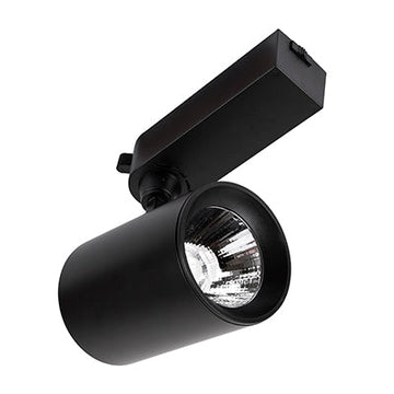 Eurolux COB Track Spot Black LED 30W 4000K 3 Wires in Electrical & Lighting,Lighting,Interior Lighting