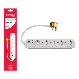 Eurolux Wonder Plug 10 Way with Surge & Overload Protection in Electrical & Lighting,Electrical Accessories,Multiplugs & Extension Cords
