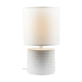 Eurolux Table Lamp Valencia White E27 1x40w - image 01