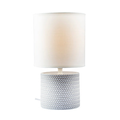 Eurolux Table Lamp Valencia Grey E27 1x40w in Electrical & Lighting,Lighting,Interior Lighting