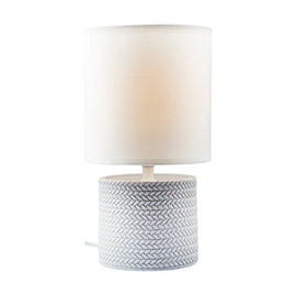 Eurolux Table Lamp Valencia Grey E27 1x40w - image 01