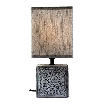 Eurolux Table Lamp Maderia Black/Grey E27 1x40w in Electrical & Lighting,Lighting,Interior Lighting