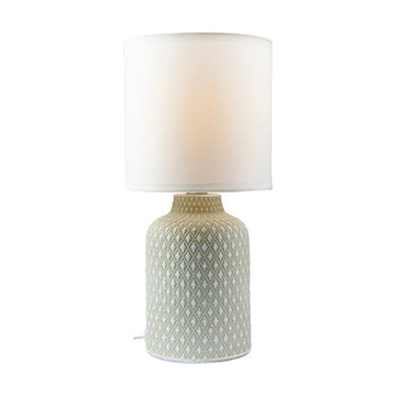 Eurolux Table Lamp Castile Grey E27 1x40w - image 01