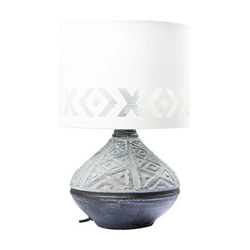 Eurolux Table Lamp Bali Grey E27 1x40w - image 01