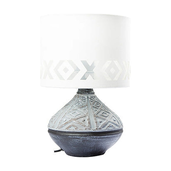 Eurolux Table Lamp Bali Grey E27 1x40w - image 01