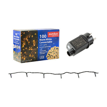 Eurolux 100 LED String Light 10M Warm White - image 01