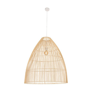 Eurolux Pendant Lup 600 Nature Woven Rattan E27 1x60w - image 01