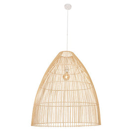 Eurolux Pendant Lup 800 Nature Woven Rattan E27 1x60w in Electrical & Lighting,Lighting,Interior Lighting