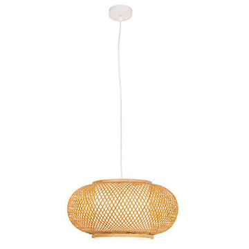 Eurolux Pendant Brezo 400 Nature Bamboo E27 1x60w in Electrical & Lighting,Lighting,Interior Lighting