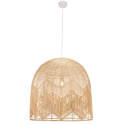 Eurolux Pendant Toulon N-450 Nature Woven Rattan E27 1x60w in Electrical & Lighting,Lighting,Interior Lighting