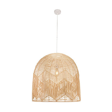 Eurolux Pendant Toulon N-450 Nature Woven Rattan E27 1x60w - image 01