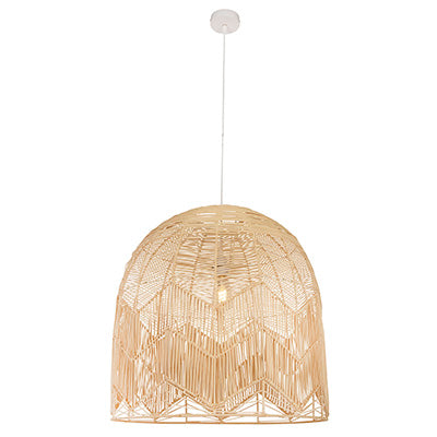 Eurolux Pendant Toulon N-600 Nature Woven Rattan E27 1x60w in Electrical & Lighting,Lighting,Interior Lighting