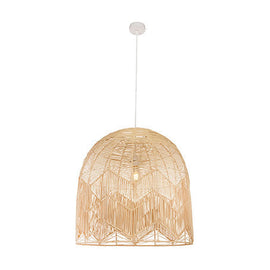 Eurolux Pendant Toulon N-600 Nature Woven Rattan E27 1x60w - image 01