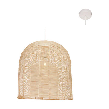 Eurolux Pendant Tesse 420 Nature Woven Rattan E27 1x60w - image 01