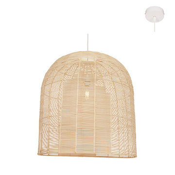 Eurolux Pendant Tesse 630 Nature Woven Rattan E27 1x60w in Electrical & Lighting,Lighting,Interior Lighting